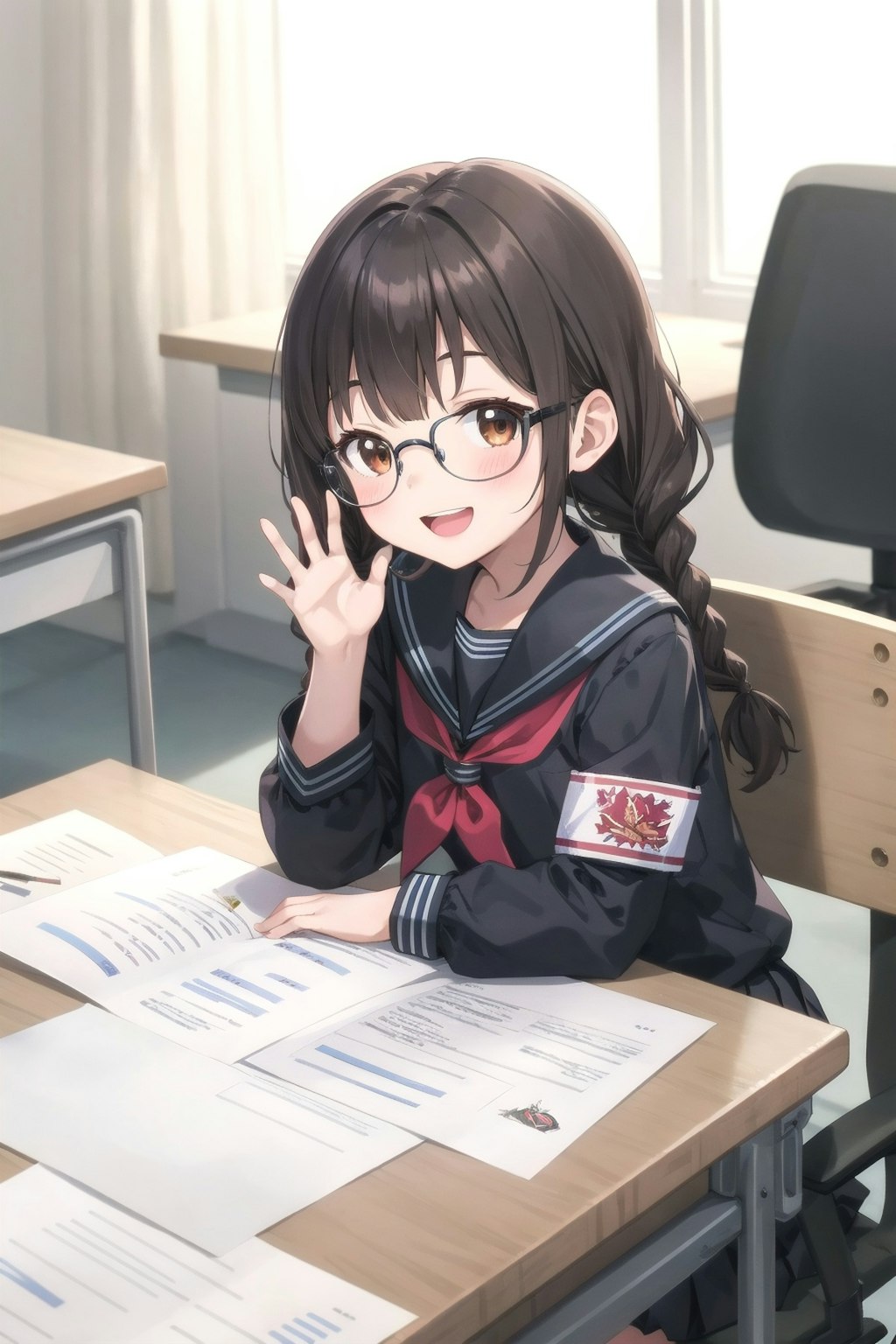 わたしはこの机と共にこの世界に生まれました