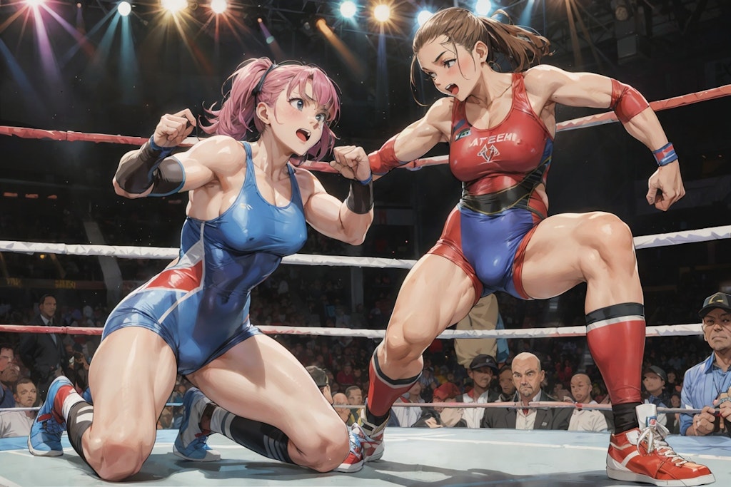 激闘！女子（？）プロレス