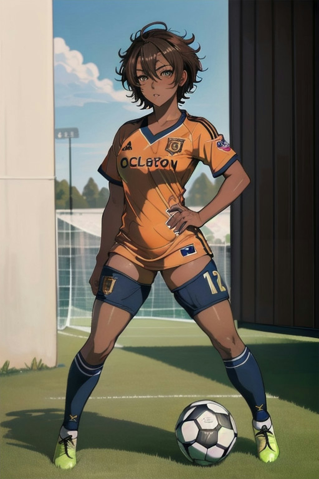 サッカー女子イラスト集その2