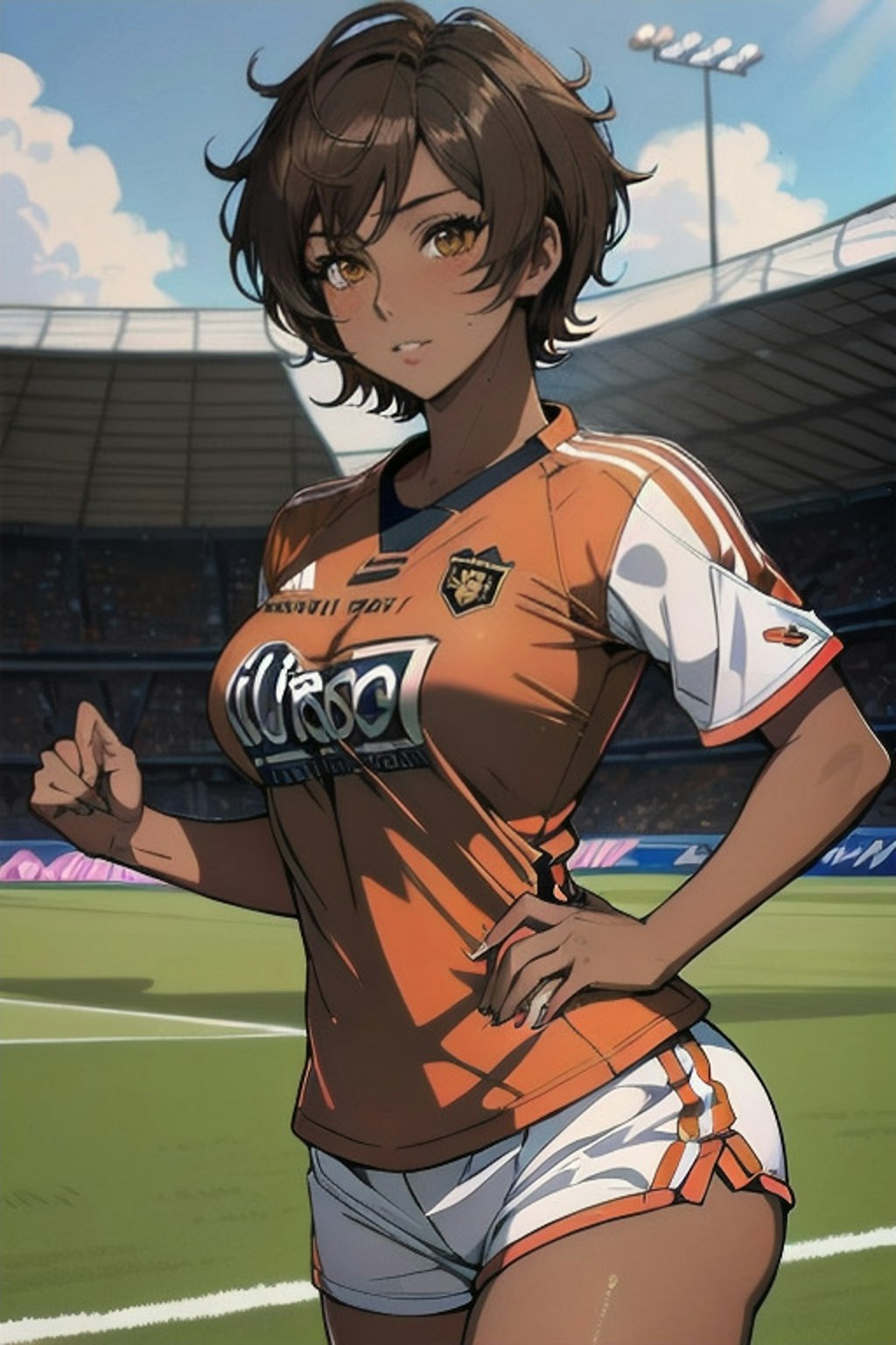 サッカー女子イラスト集その2