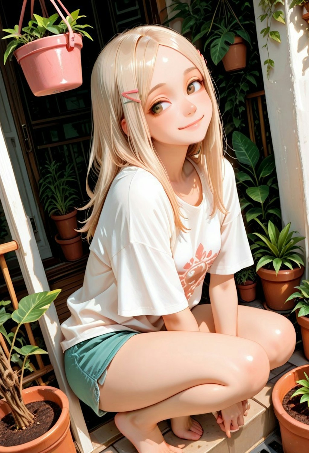 今日は暑くなるみたいだね