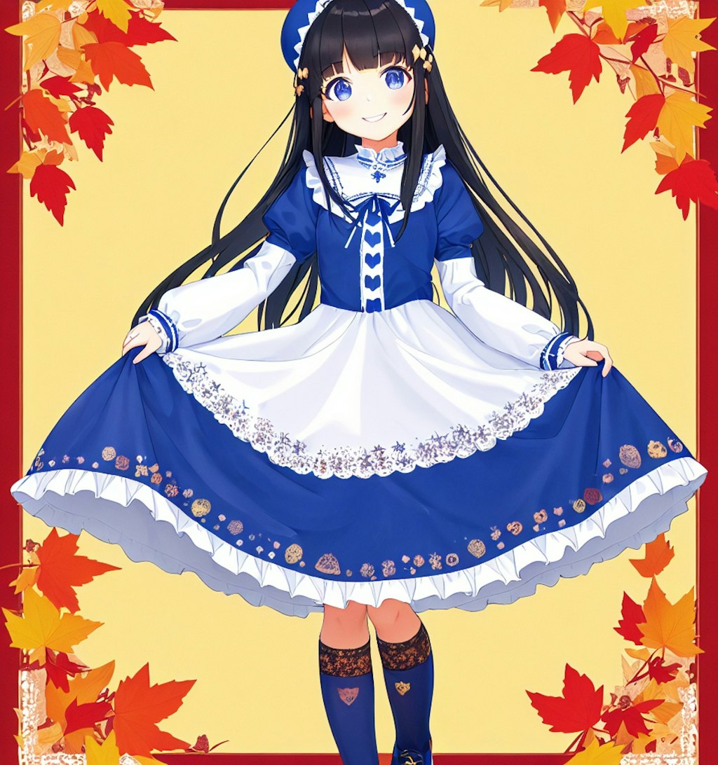 バードちゃんと紅葉と