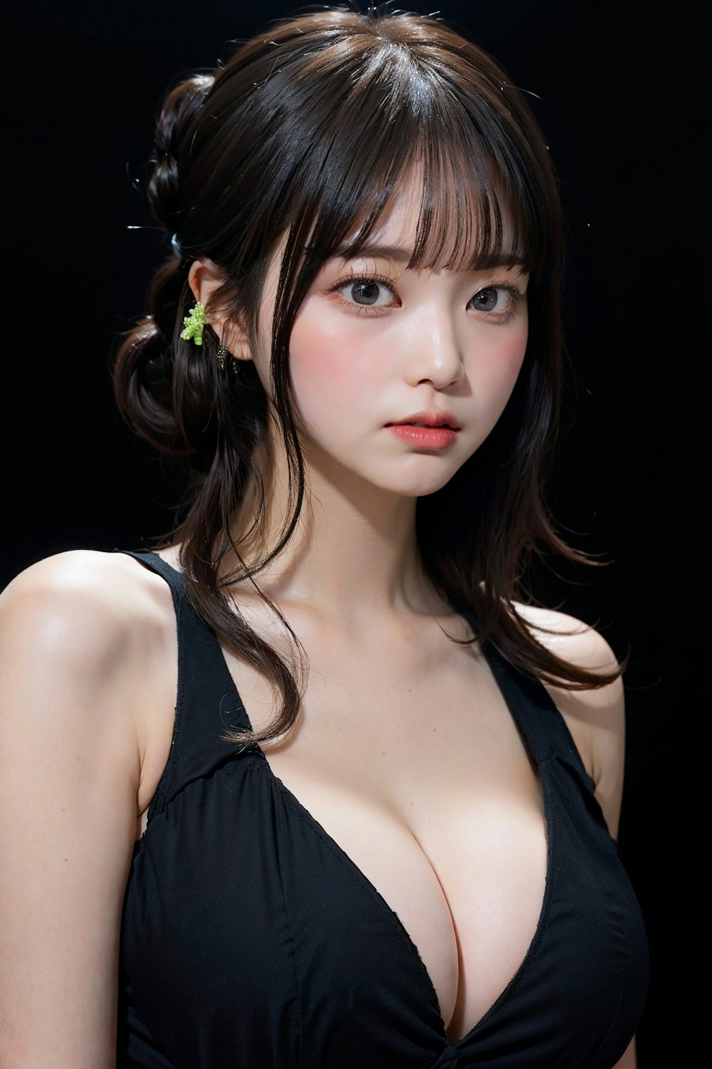 ほぼ黒ドレス