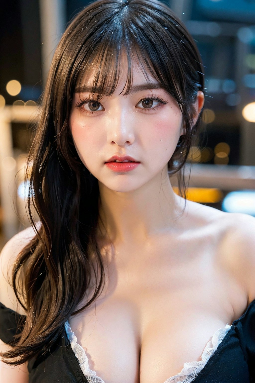ほぼ黒ドレス