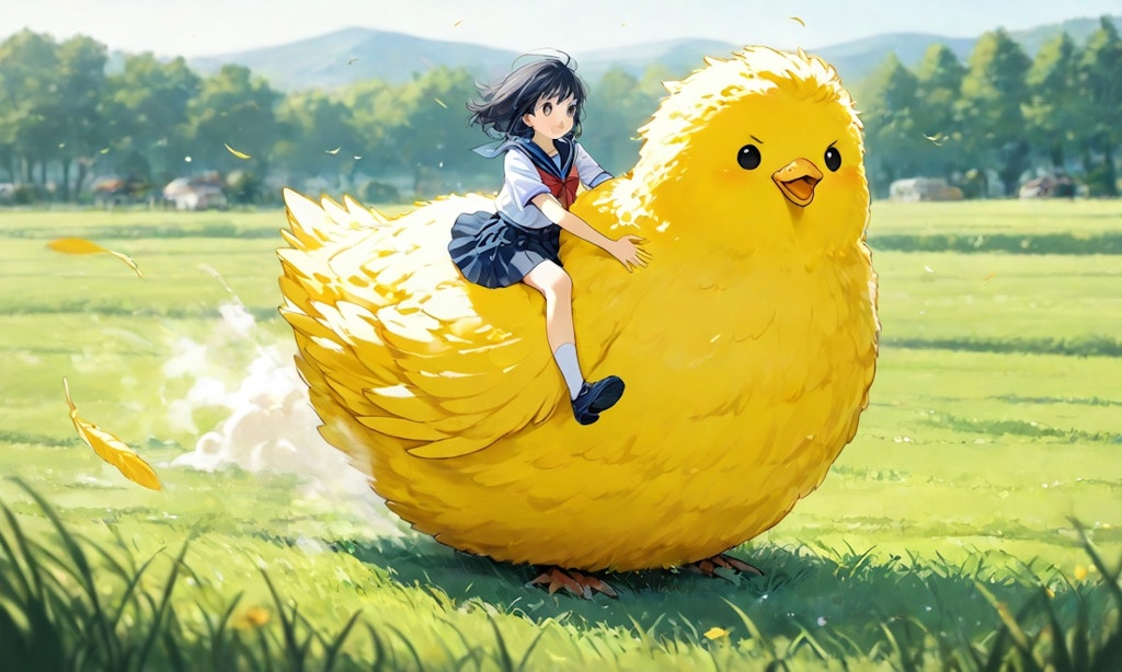 巨大ピヨちゃん
