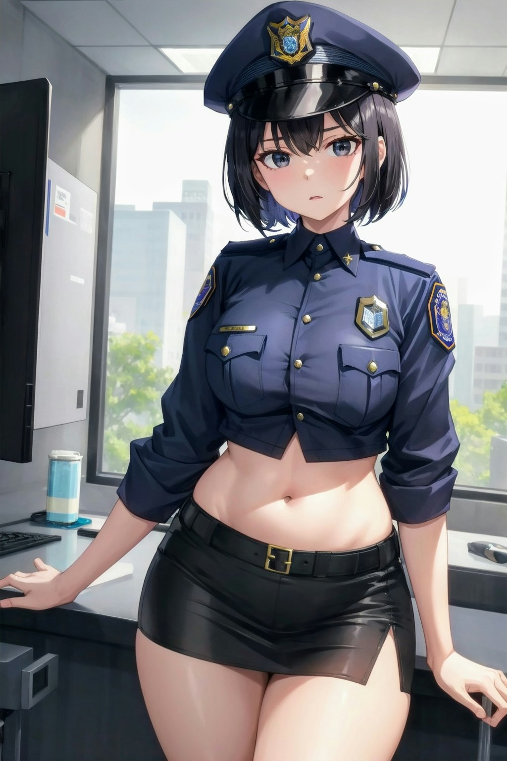 フェティシズム　〜制服偏愛〜9 女性警察官#V4B