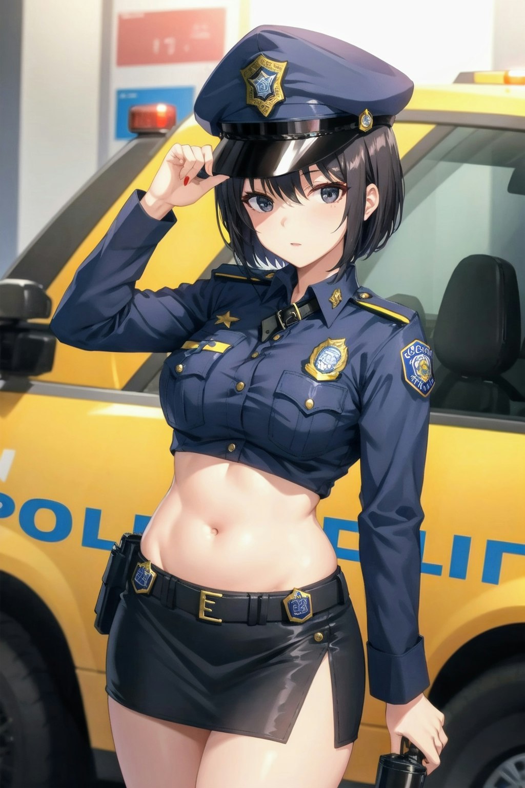 フェティシズム　〜制服偏愛〜9 女性警察官#V4B