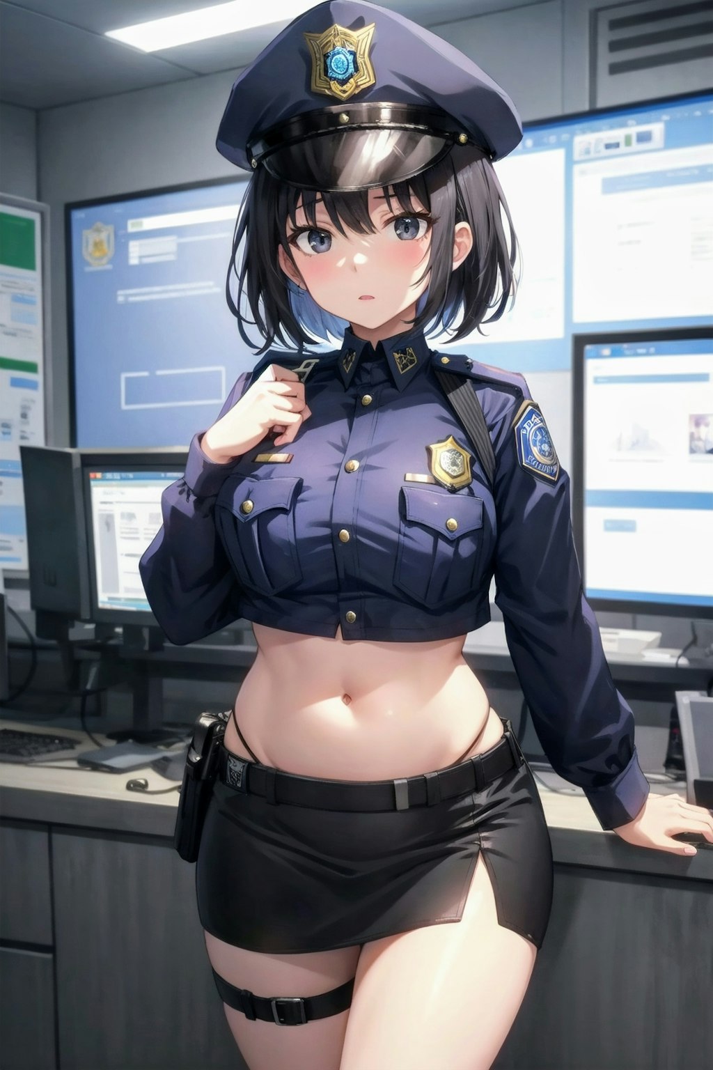 フェティシズム　〜制服偏愛〜9 女性警察官#V4B