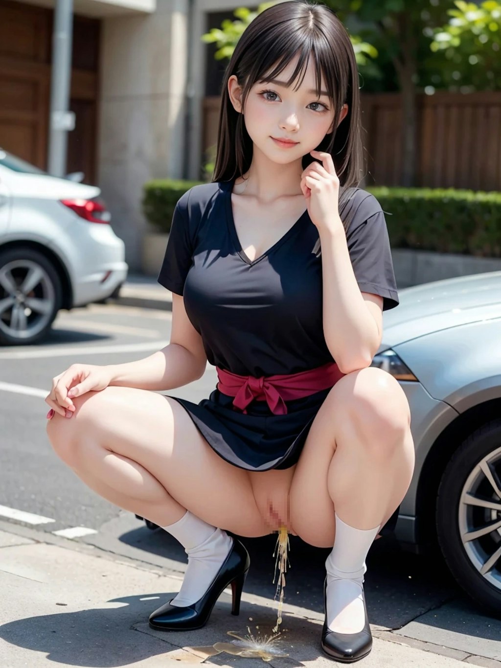 駐車場で！？　AD版