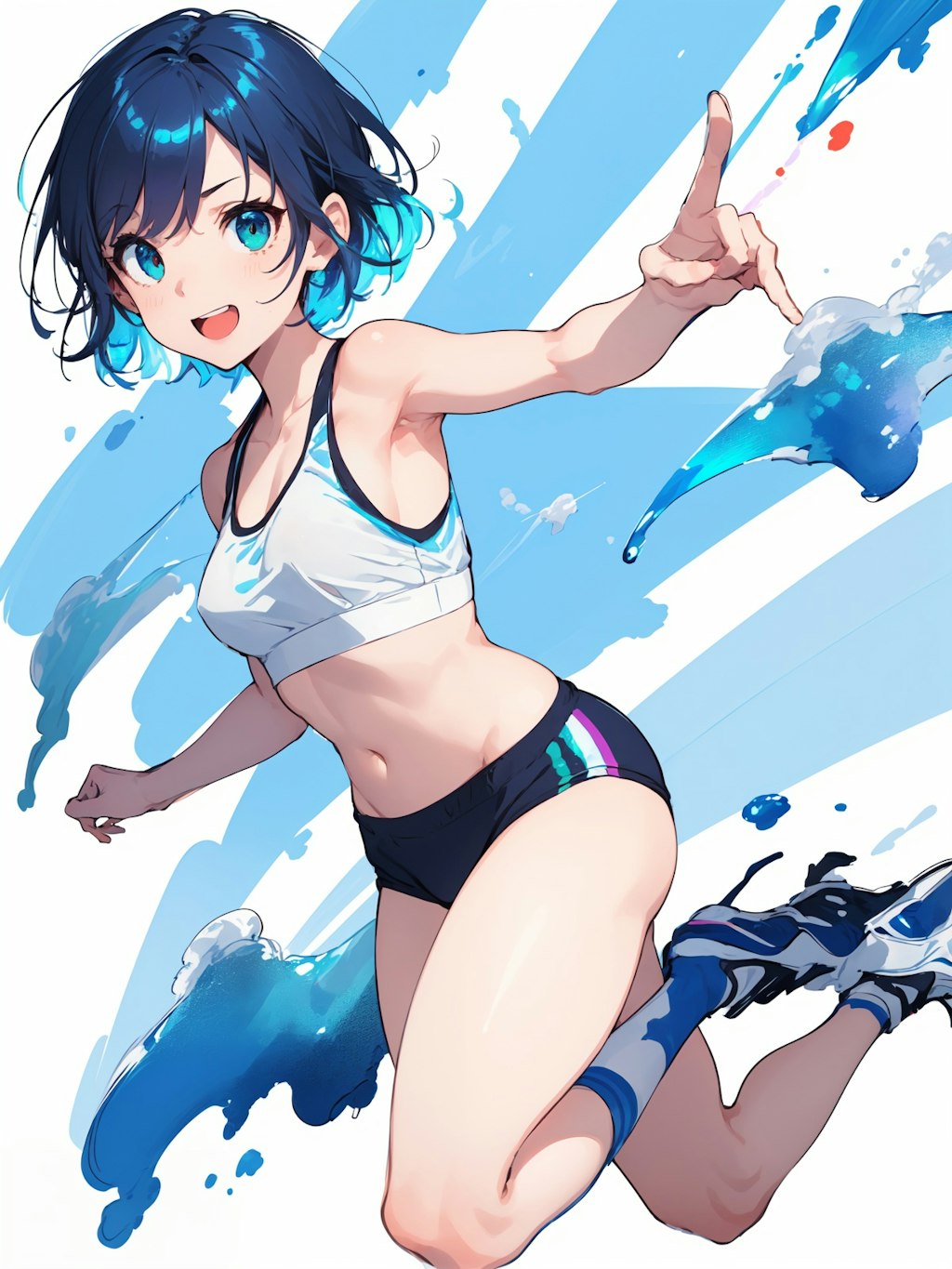 running girl