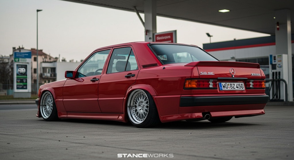 スタンスワークスメルセデスベンツセダン