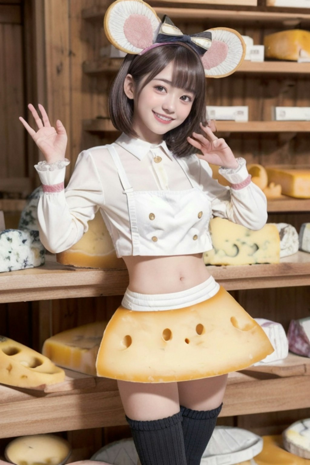 ネズミちゃんのチーズ屋さん