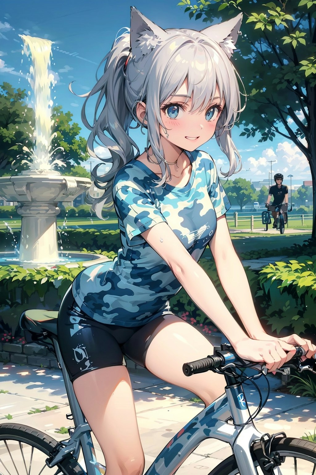 カモフラロードバイク🚲
