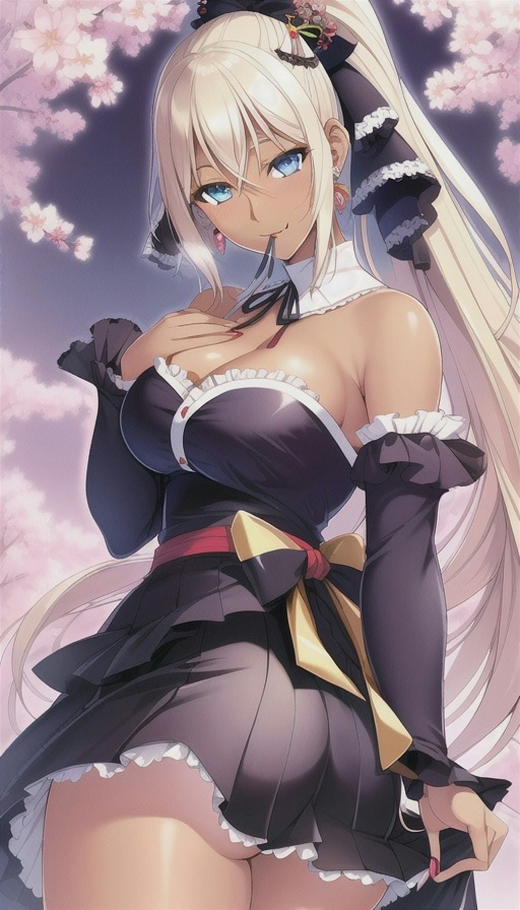 スタイリッシュな褐色美女6