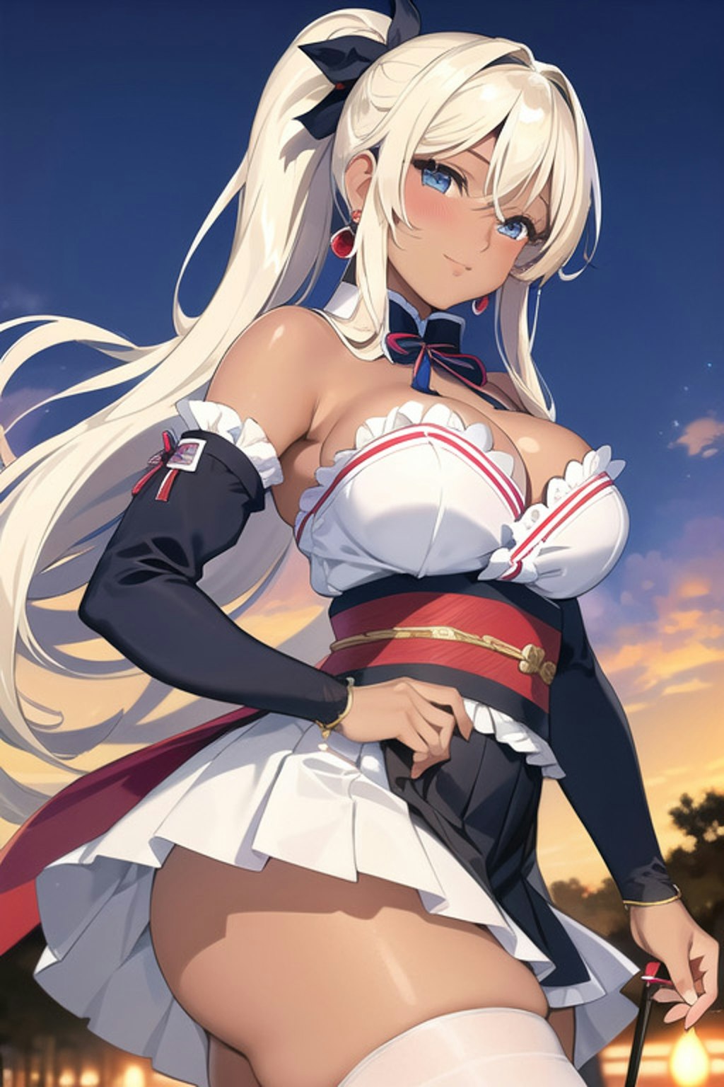 スタイリッシュな褐色美女6