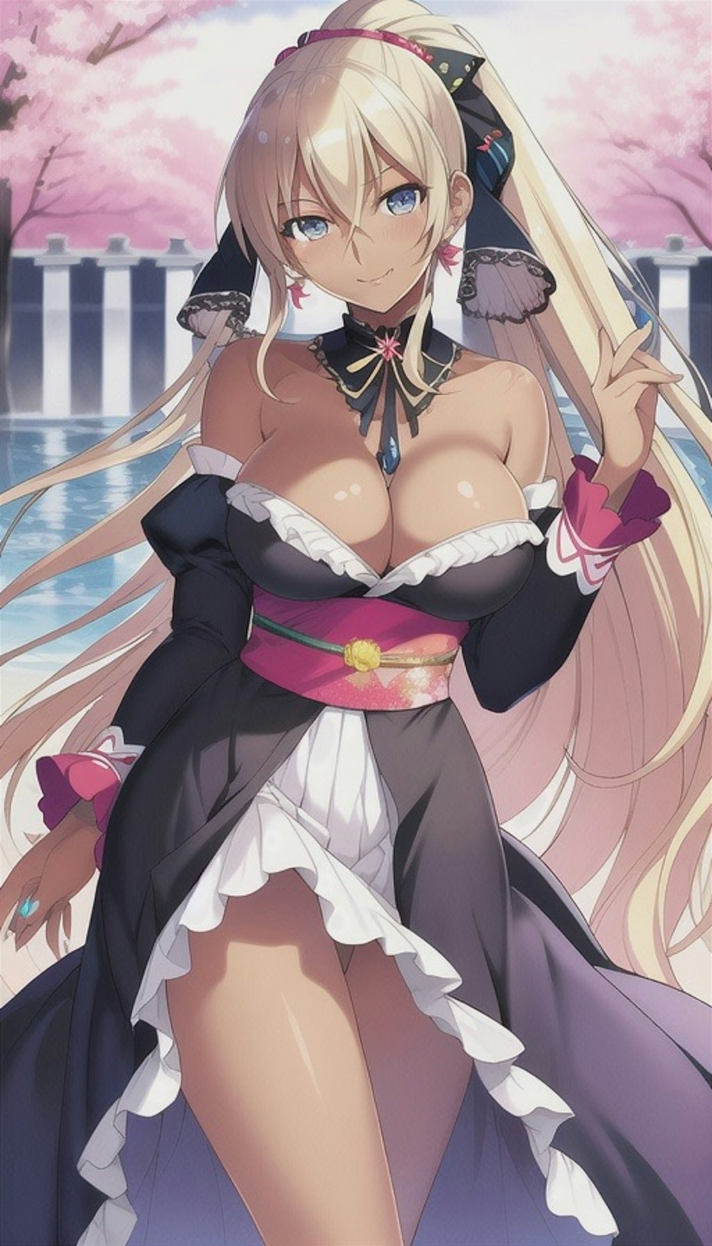 スタイリッシュな褐色美女6