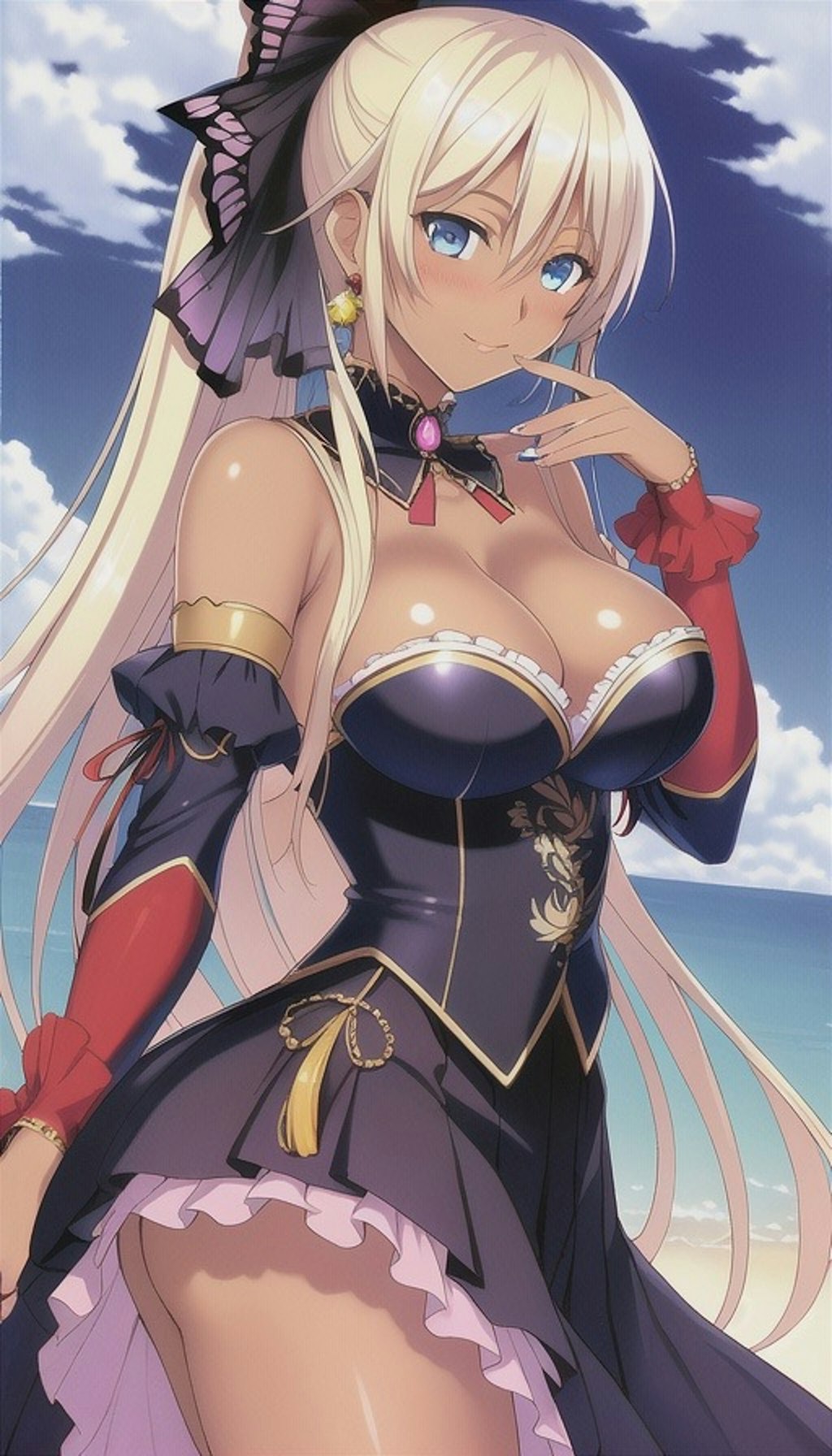 スタイリッシュな褐色美女6