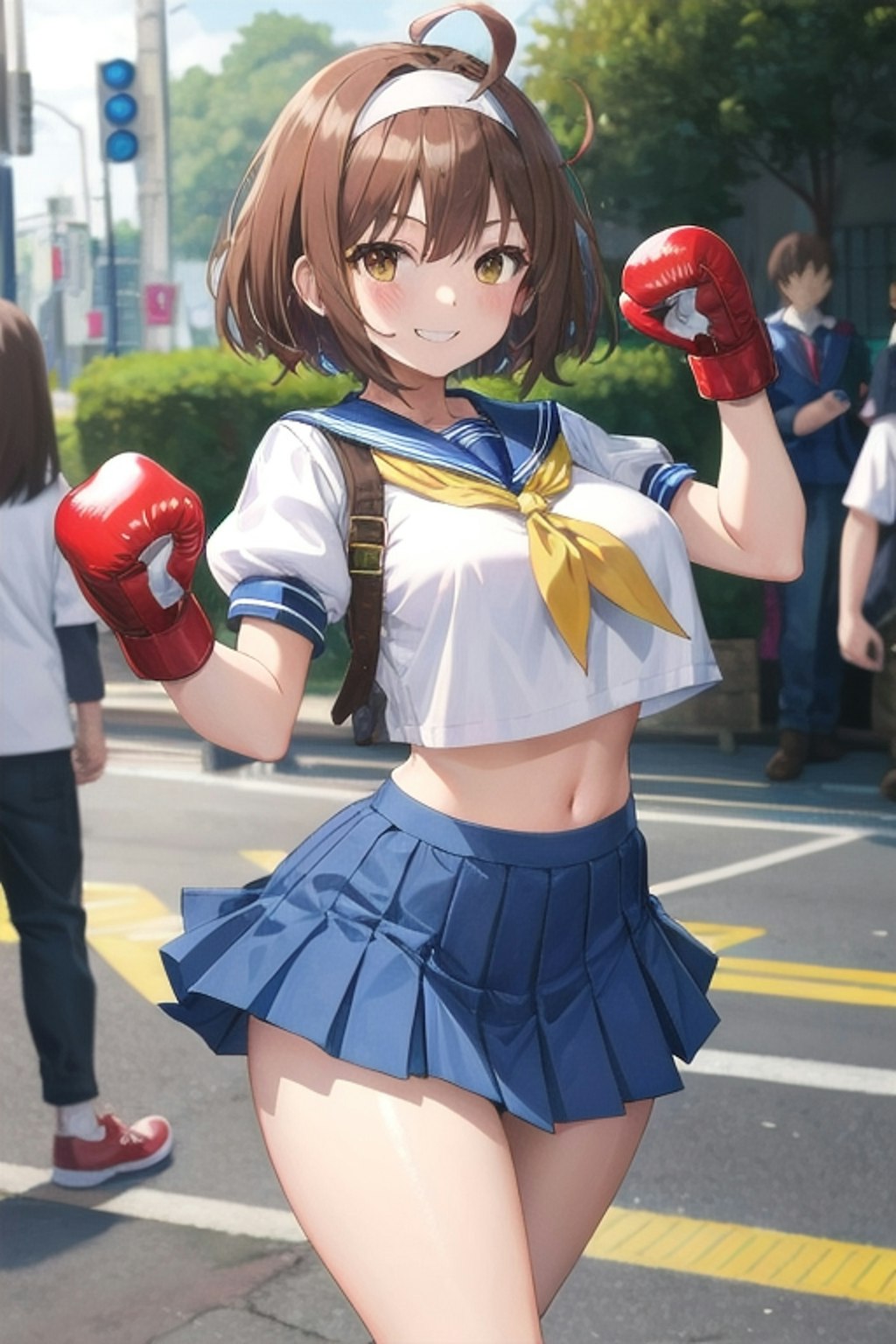 元気⭐️印　Fighting Girl