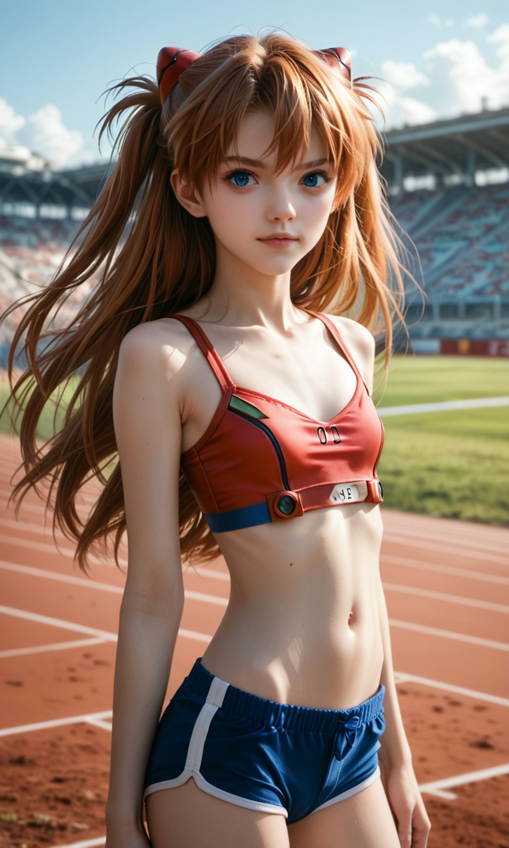 EVA_S・アスカっぽい_007 スポーツウェア