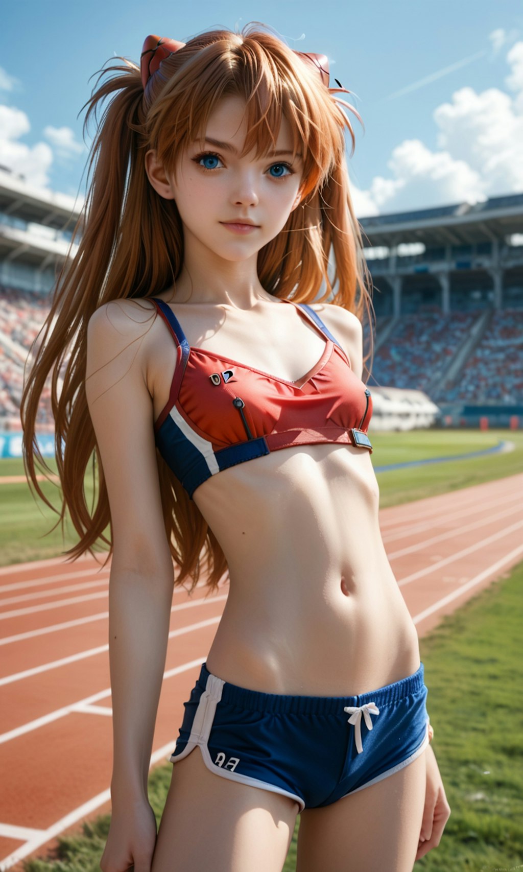 EVA_S・アスカっぽい_007 スポーツウェア