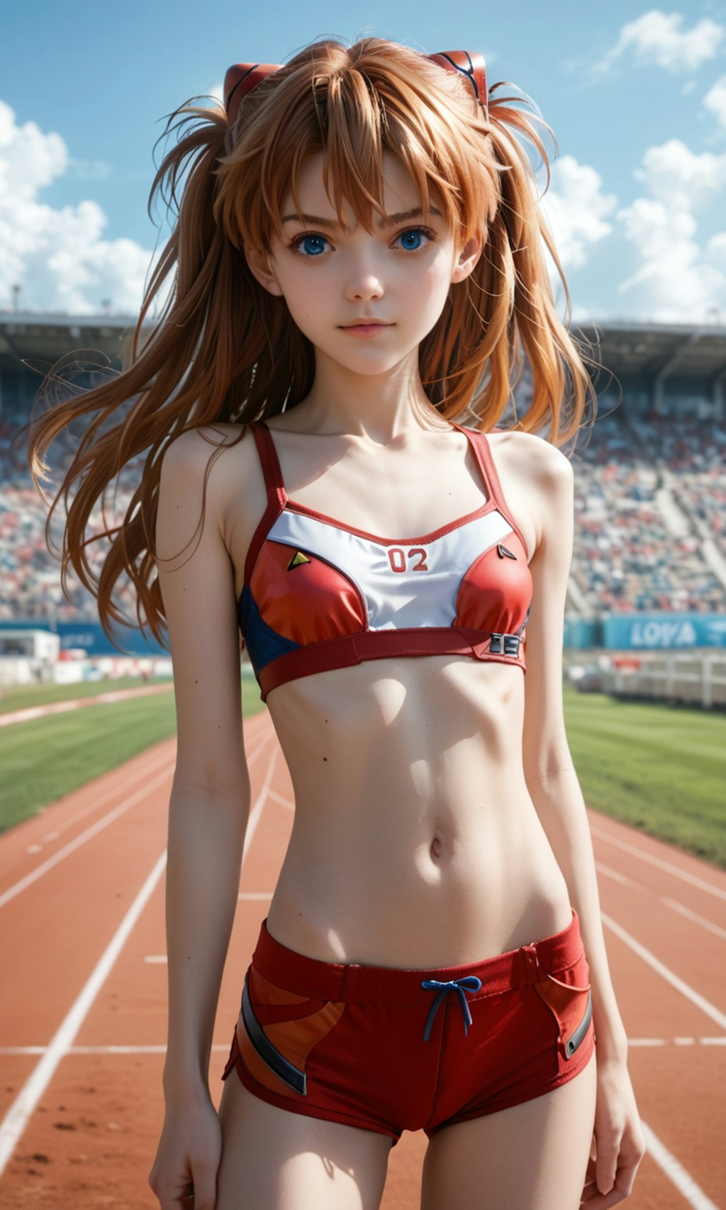 EVA_S・アスカっぽい_007 スポーツウェア