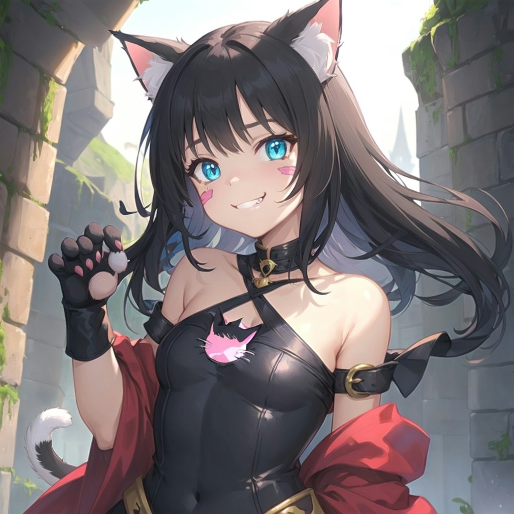 シーフな黒猫ちゃんｗ