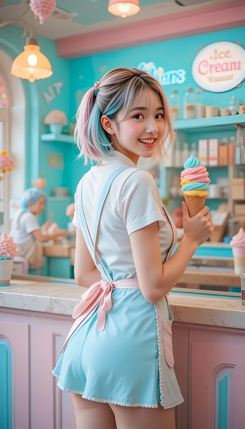 アイスクリーム屋さんの君