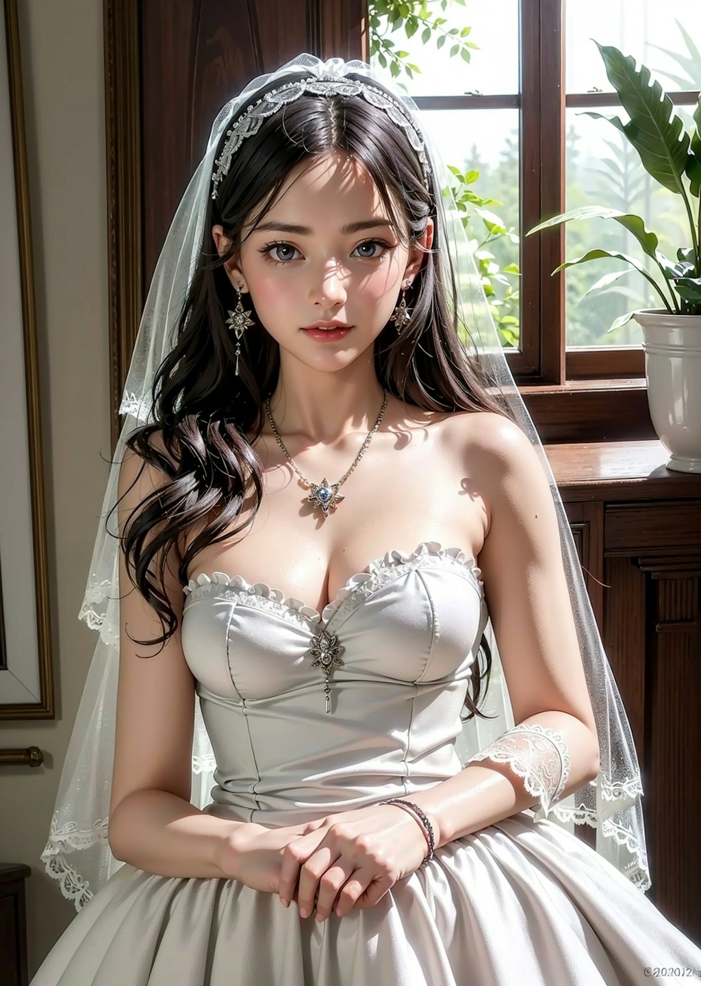 White bride