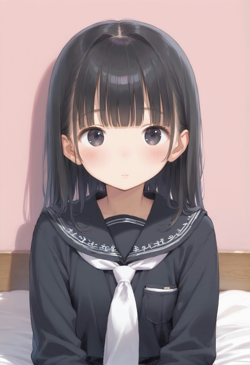 泣いてお願いする子