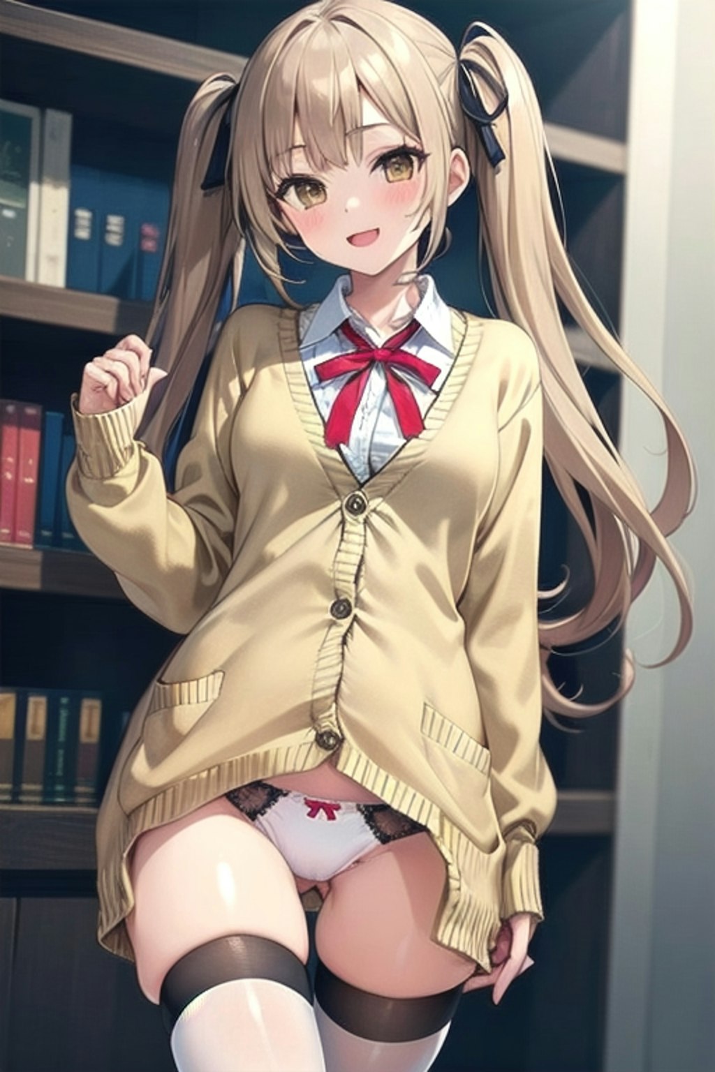 School twintails girl