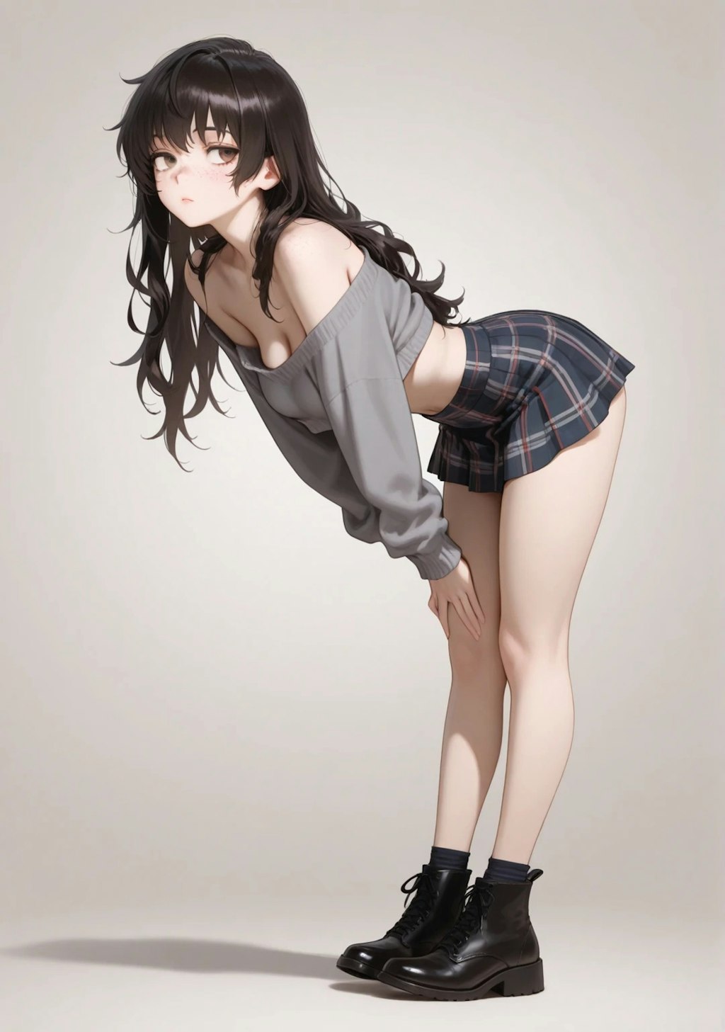 上も下も