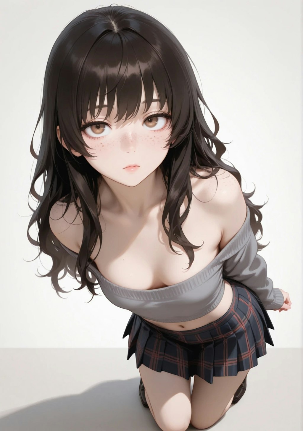 上も下も