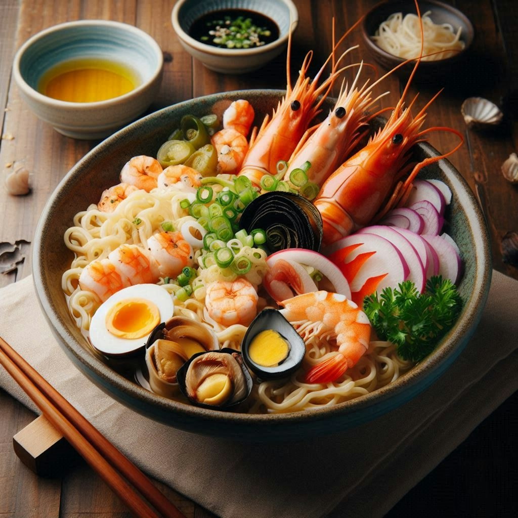 Z世代seafood noodleを食す