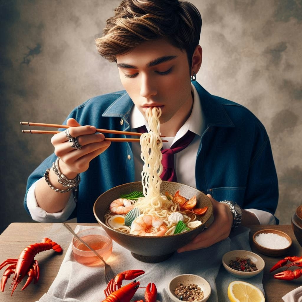 Z世代seafood noodleを食す