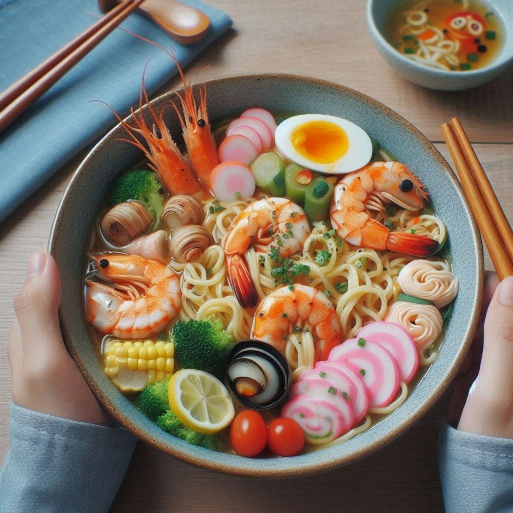 Z世代seafood noodleを食す