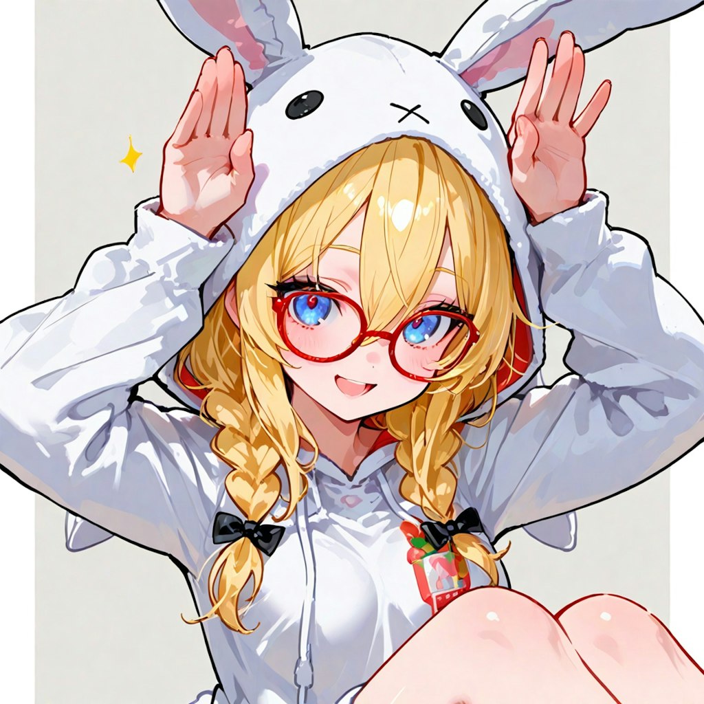 ぴょん、ぴょん、ウサギのダンスゲーム