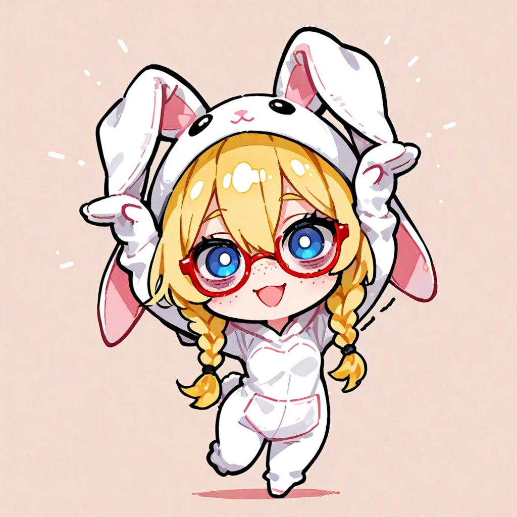 ぴょん、ぴょん、ウサギのダンスゲーム
