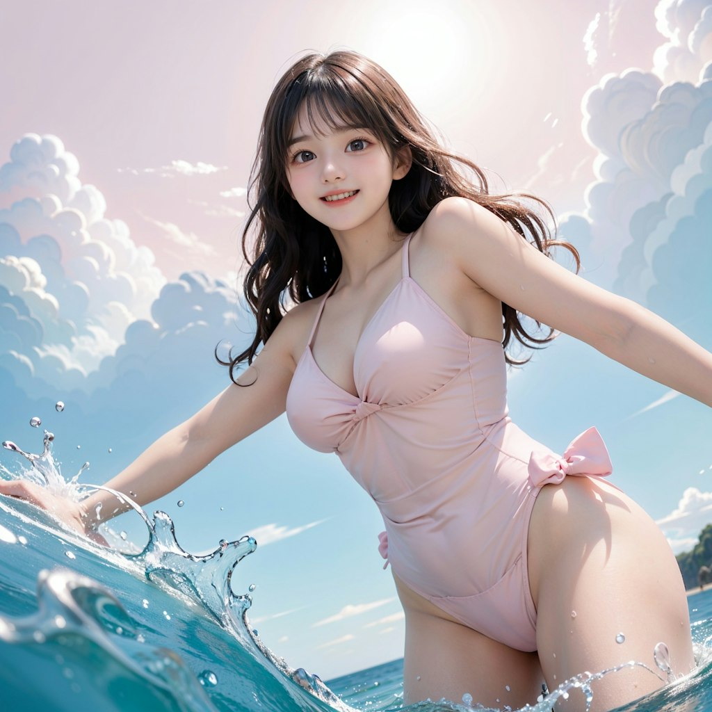 ワンピース水着
