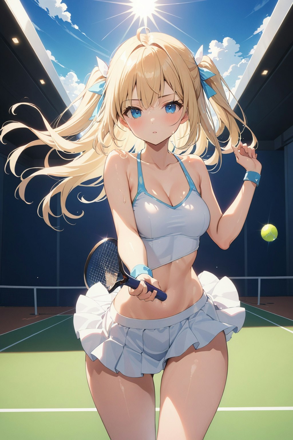 二刀流で勝負！🎾