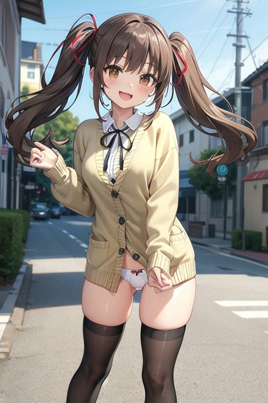 School twintails girl