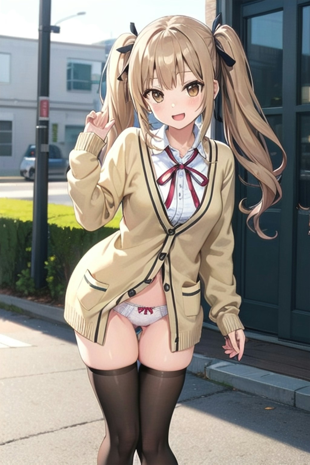 School twintails girl