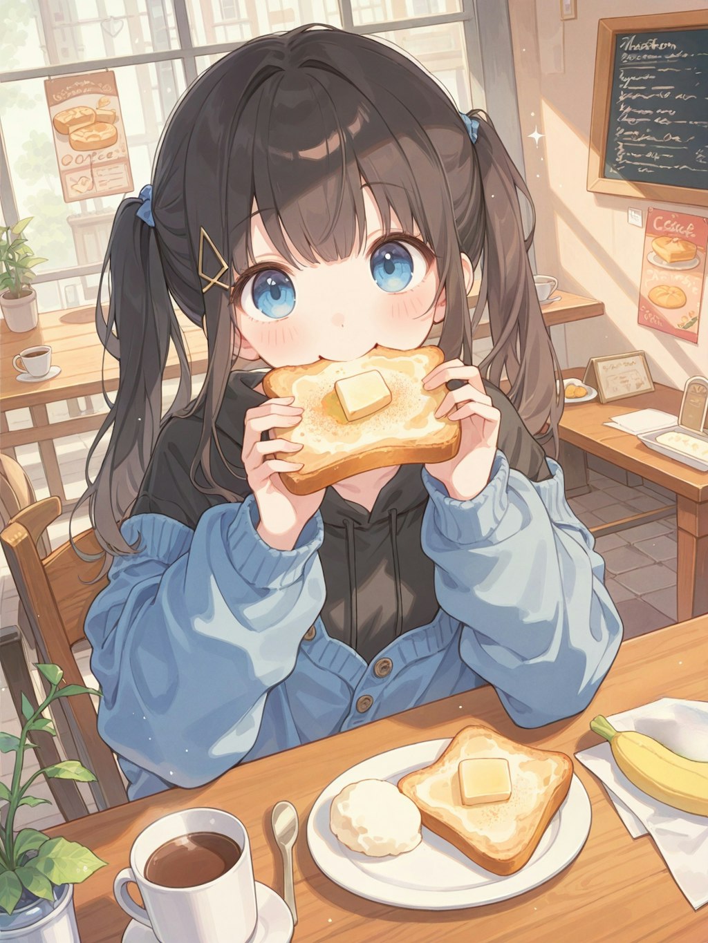 純喫茶のモーニングセット