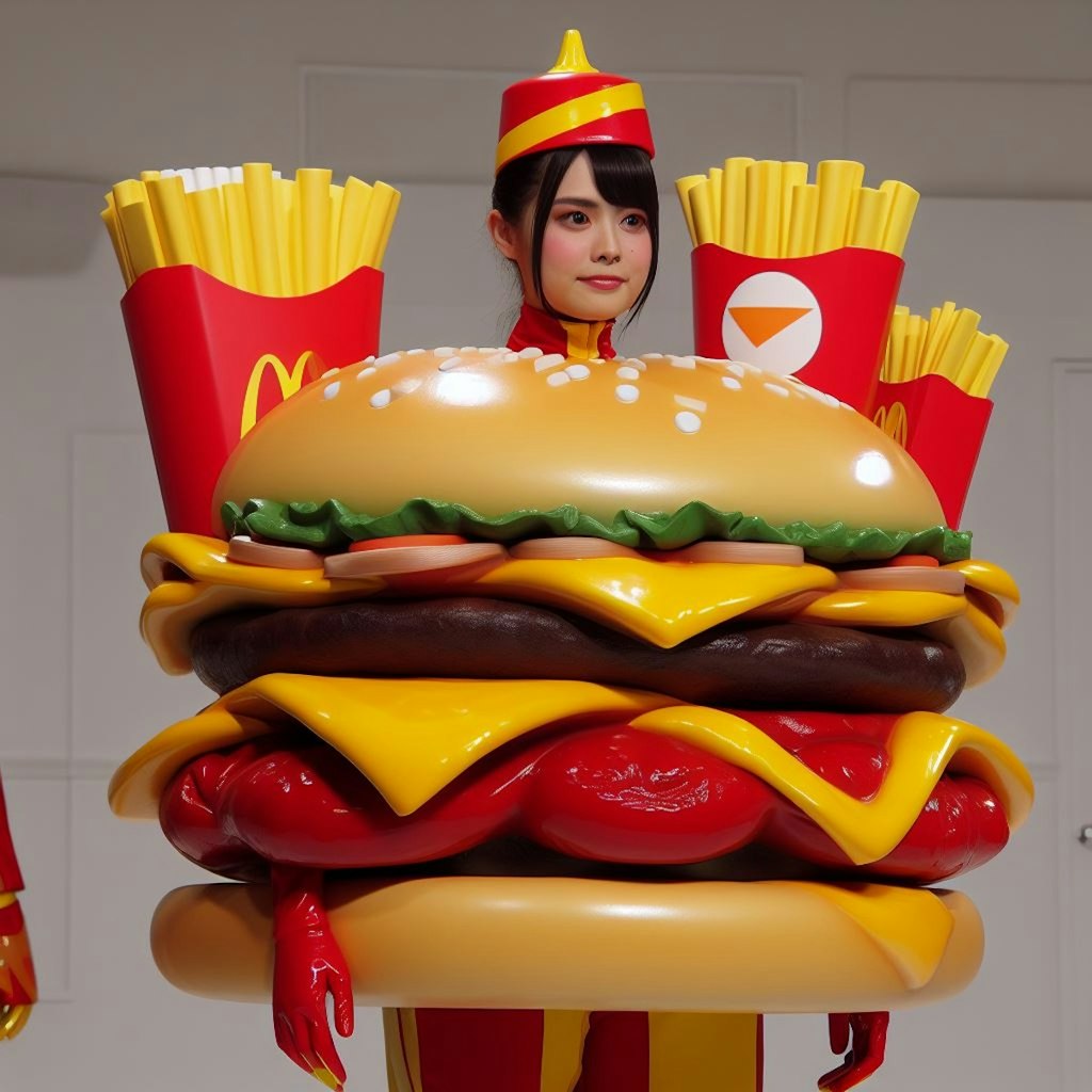 ハンバーガー女怪人