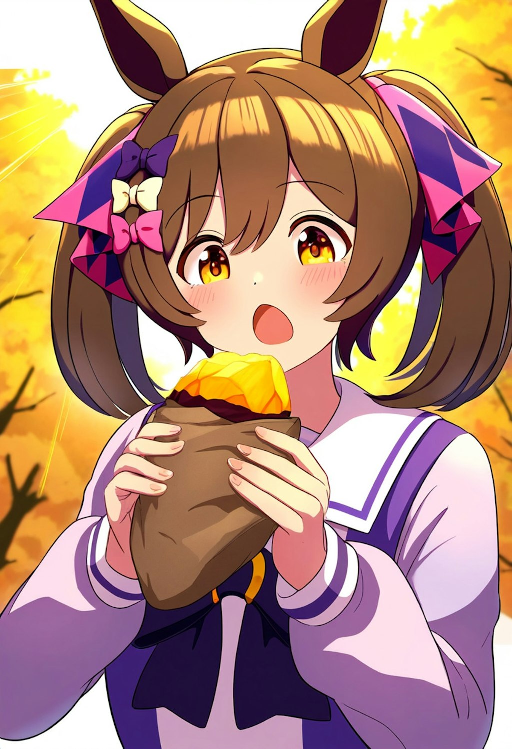 ファル子　焼き芋