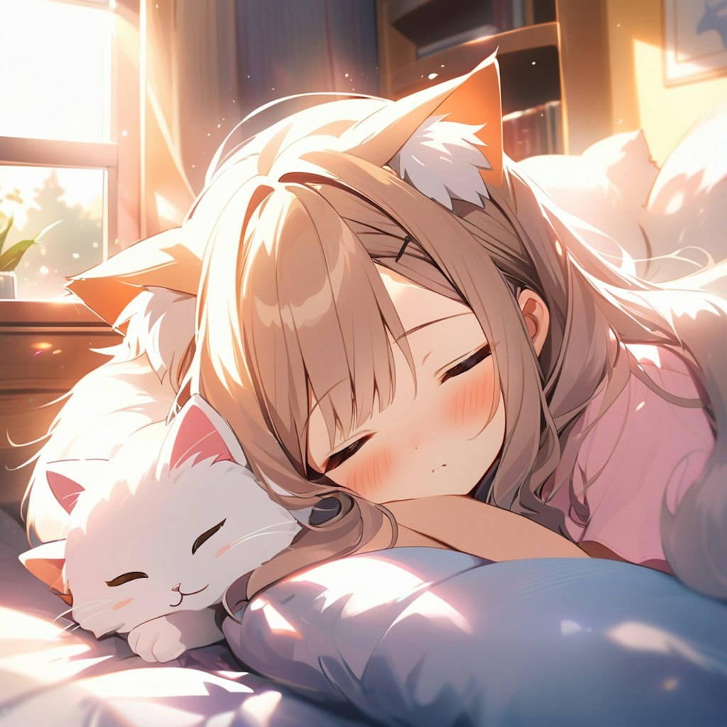 ふにゃぁ～zzz