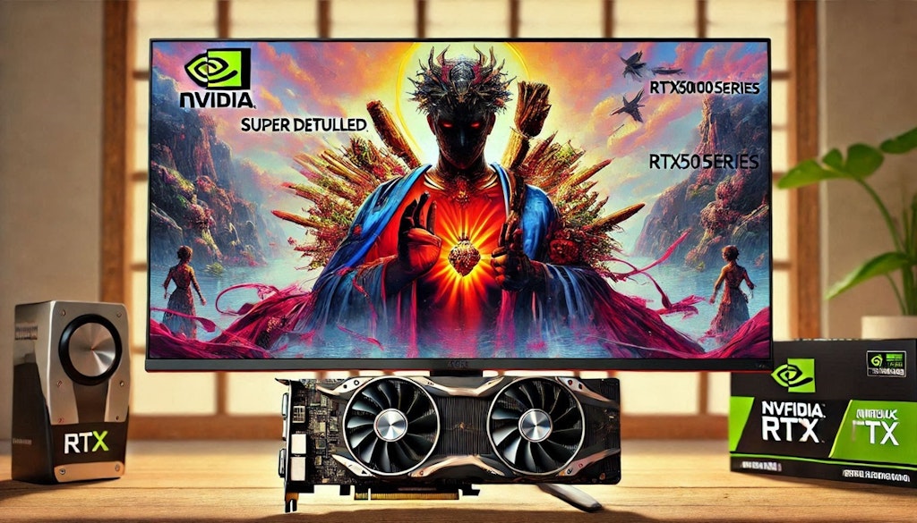 🖥️RTX5000series✨ パロディ広告