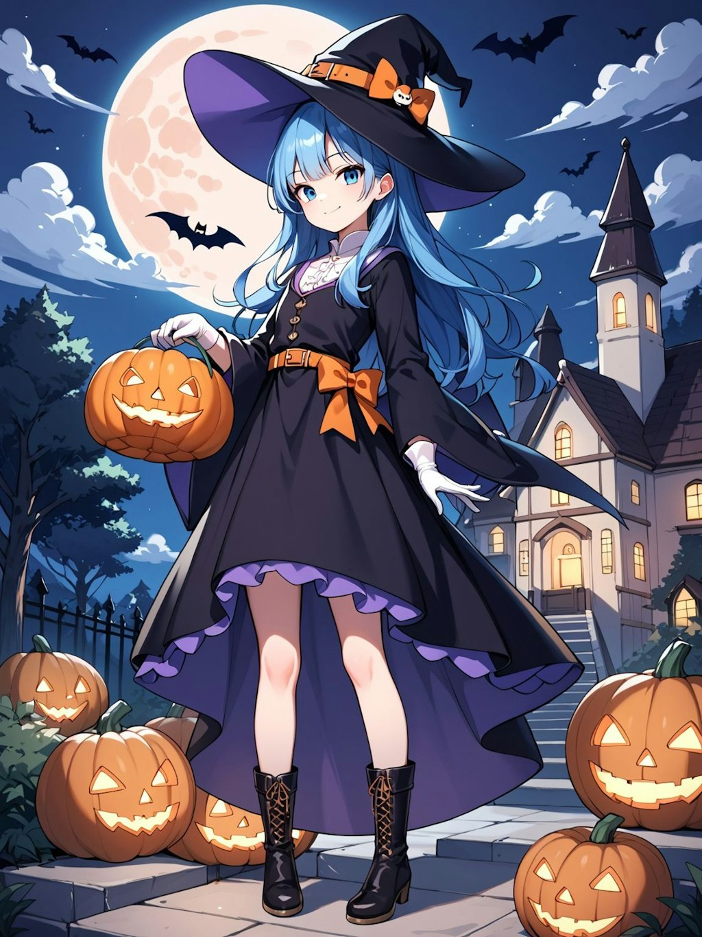 ハロウィン魔女