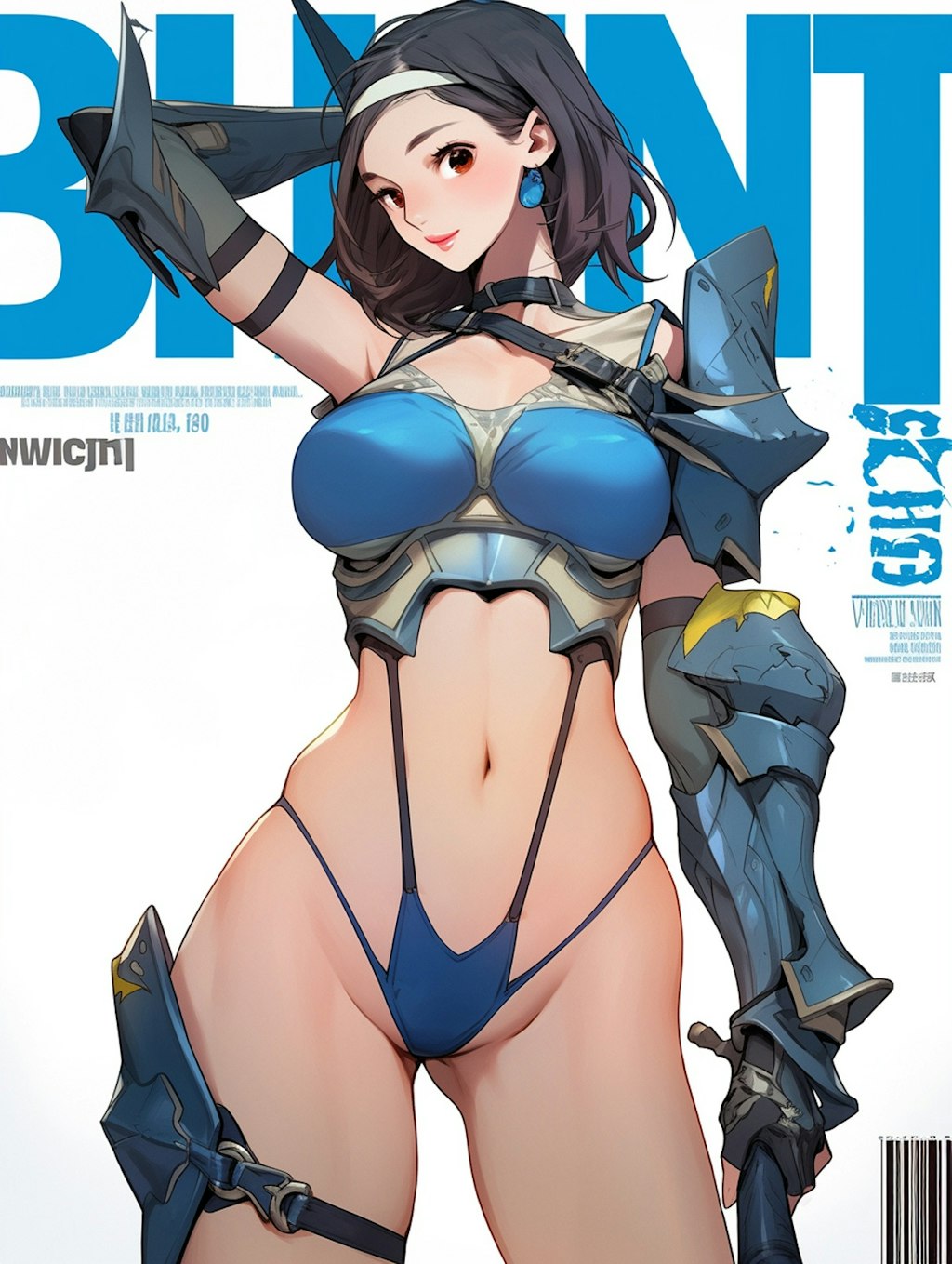 ビキニアーマー専門誌_vol.1（フロント）