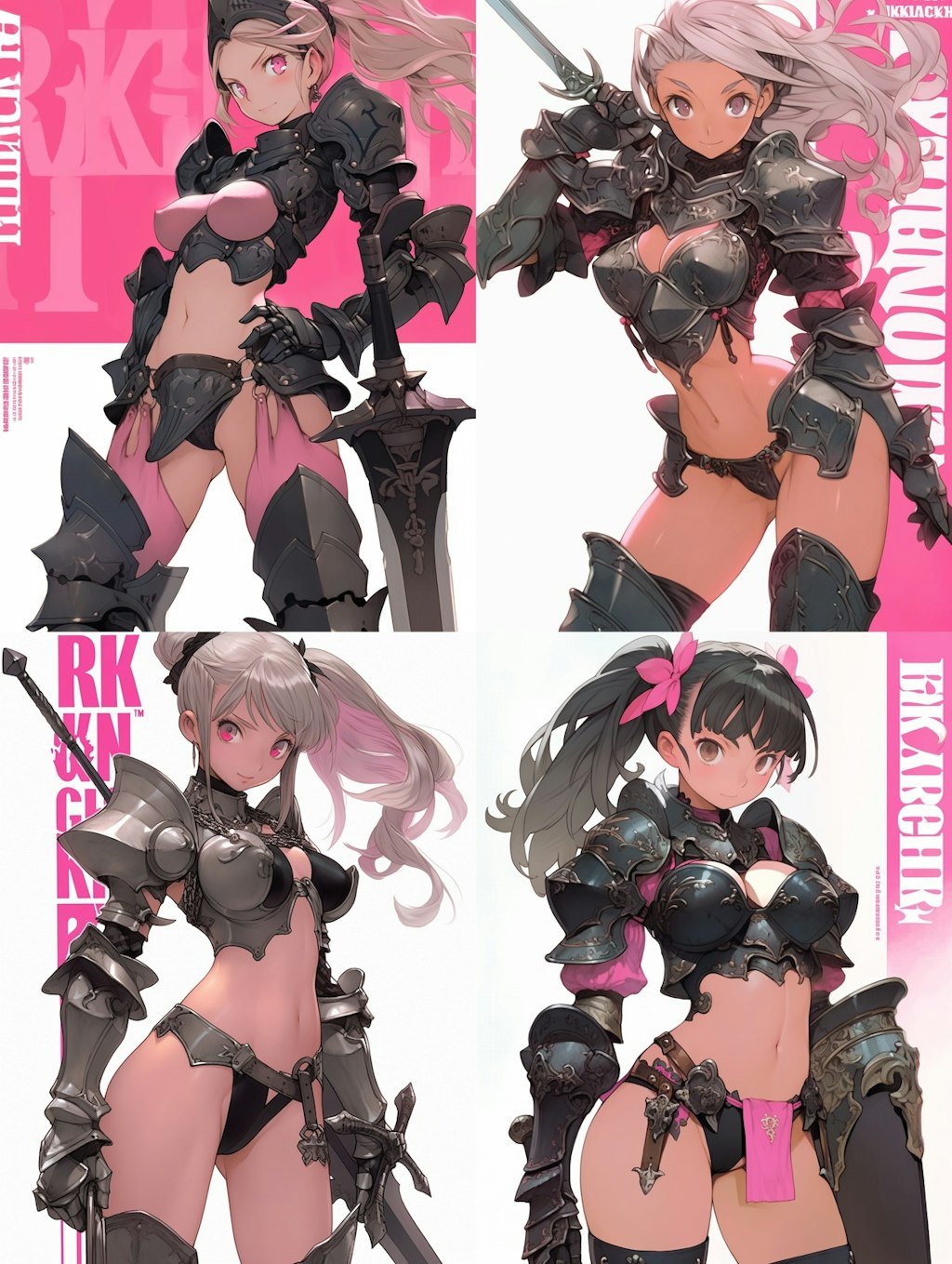 ビキニアーマー専門誌_vol.1（フロント）