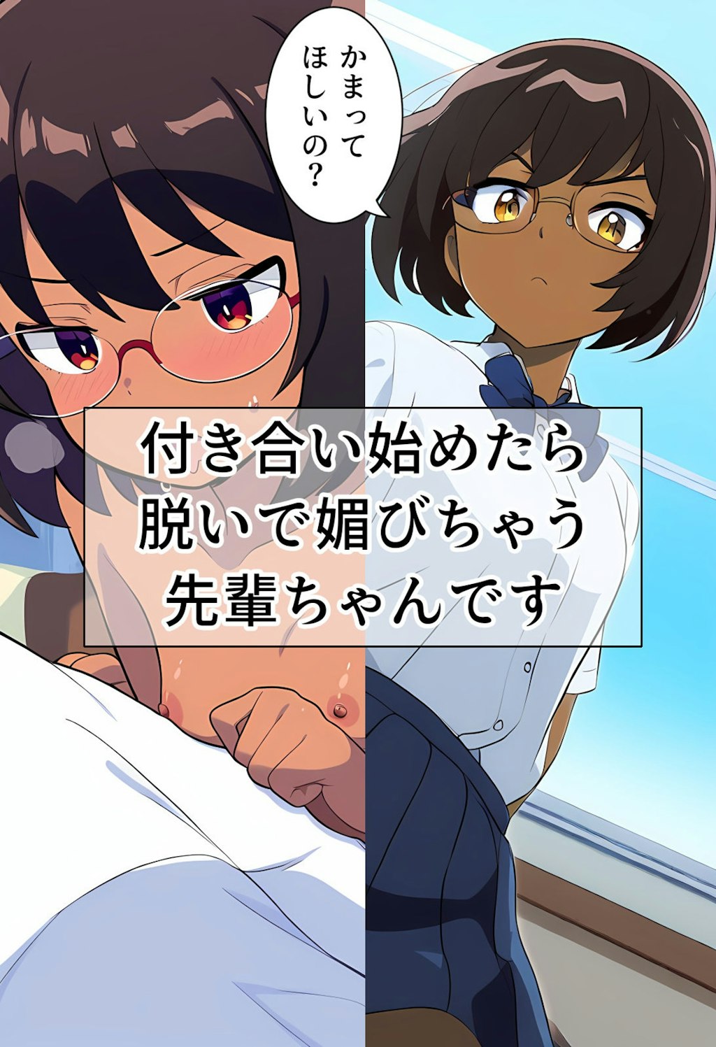 付き合い始めたら脱いで媚びちゃう先輩ちゃんです